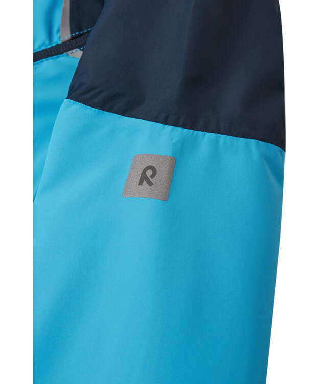 Reima tec Kinder Regenjacke Tuulela Turquoise Blue