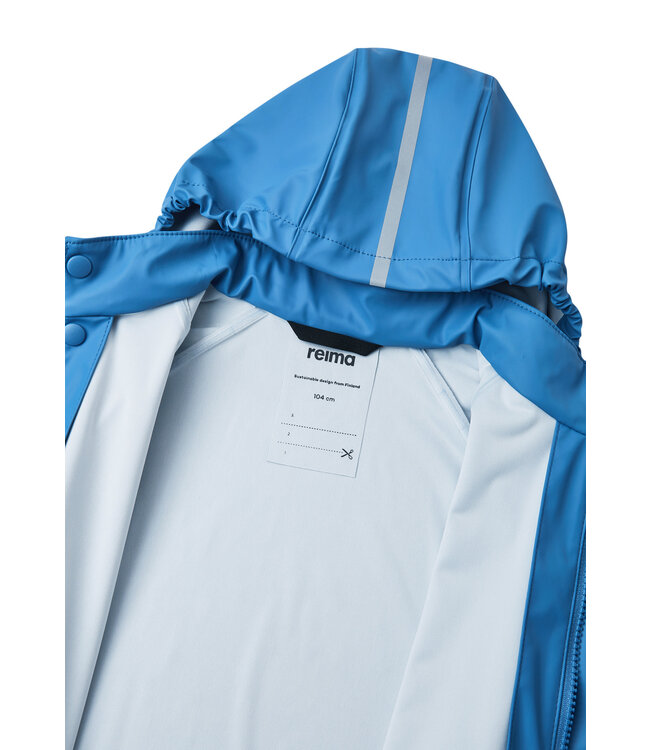 Reima Kinder Regenjacke Lampi Denim blue