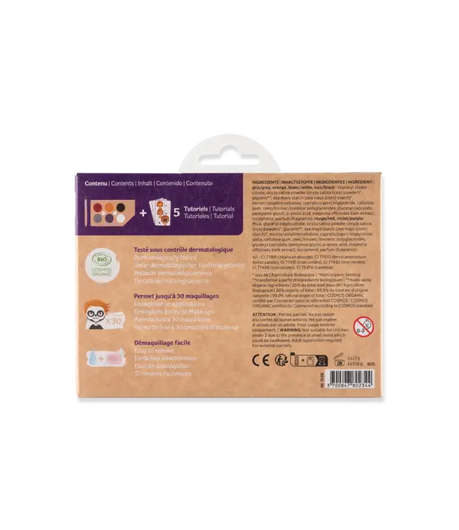 Namaki Schminkpalette für Kinder Horrorwelten