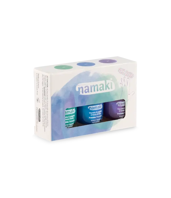 Namaki Kindernagellack 3er Set Nordlicht