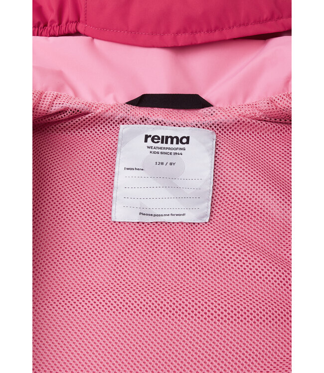 Reima tec Kinder Regenjacke Toivala Bright Berry