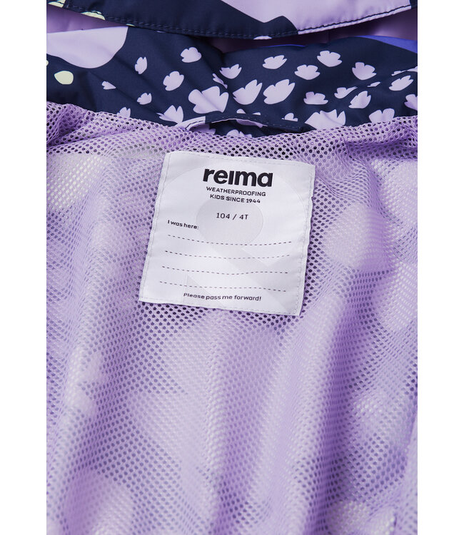 Reima tec Kinder Regenjacke Toimela Breezy Violet