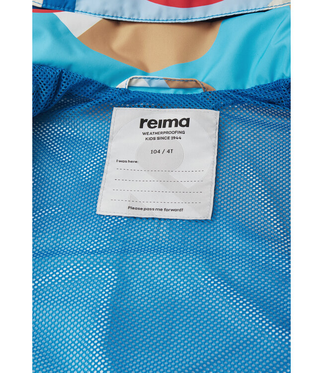 Reima tec Kinder Regenjacke Tiihala Bright blue