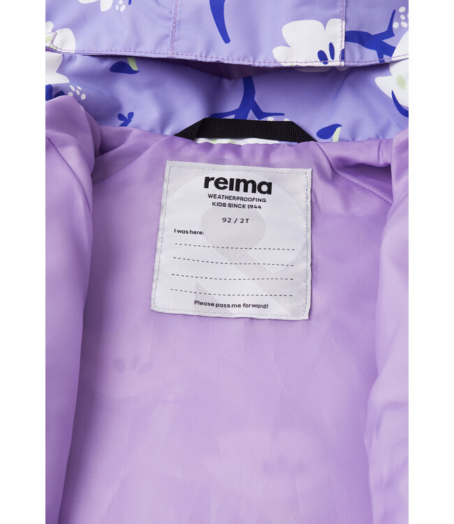 Reima tec Kleinkinder Regenjacke Hete Lilac amethyst