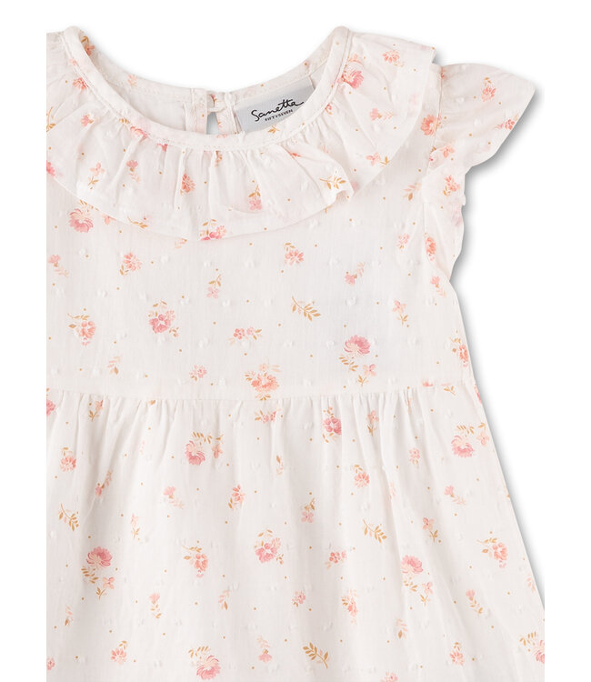 Sanetta Fiftyseven Baby Mädchen Kleid Blumen