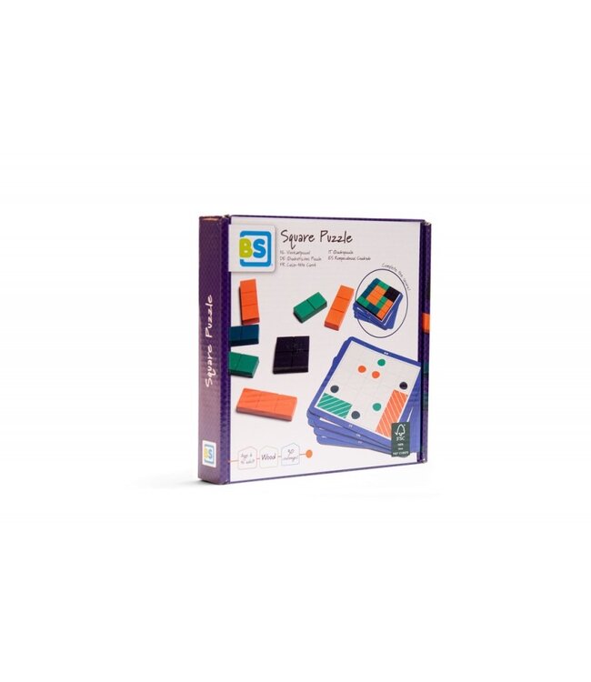 BS Toys Quadratisches Puzzle