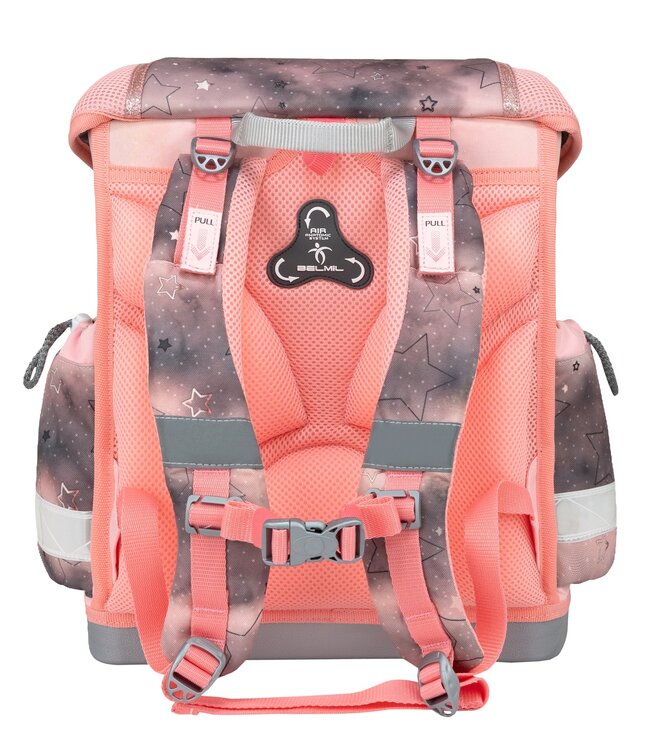 Belmil CLASSY Schulrucksack-Set Rose Ballet