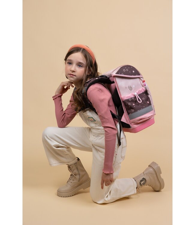 Belmil CLASSY Plus Schulrucksack-Set Champion Horses