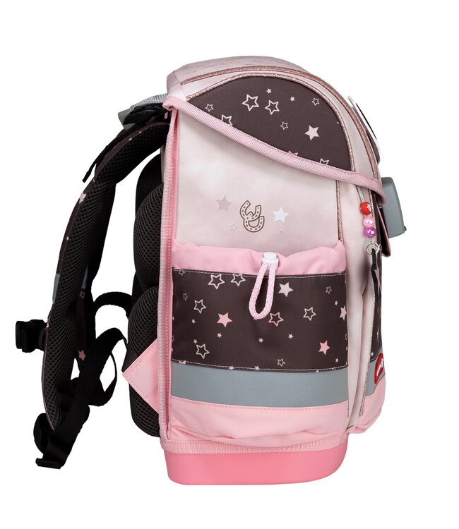Belmil CLASSY Plus Schulrucksack-Set Champion Horses