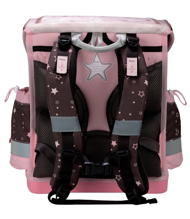 Belmil CLASSY Plus Schulrucksack-Set Champion Horses