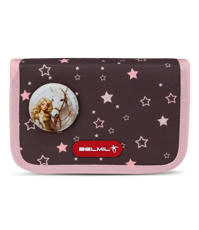 Belmil CLASSY Plus Schulrucksack-Set Champion Horses