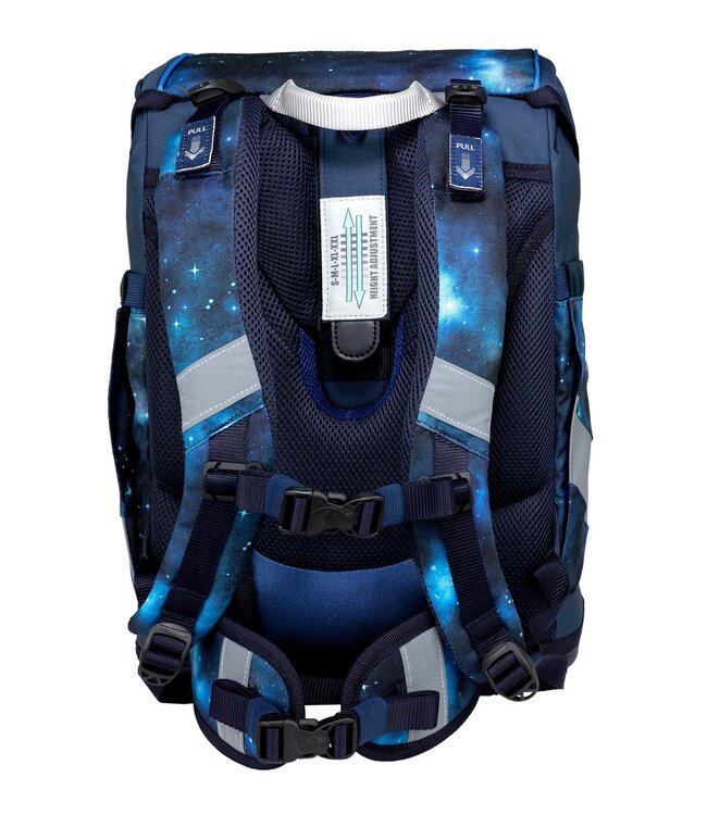 Belmil SMARTY Schulrucksack-Set Galaxy Light