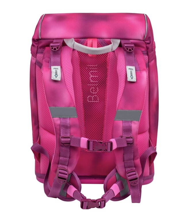 Belmil MOTION Schulrucksack-Set Shiny Pink
