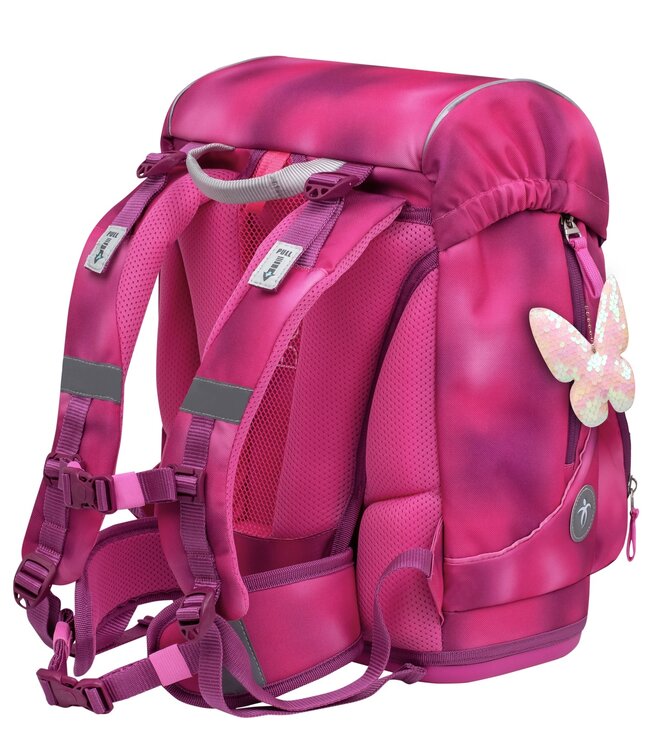 Belmil MOTION Schulrucksack-Set Shiny Pink