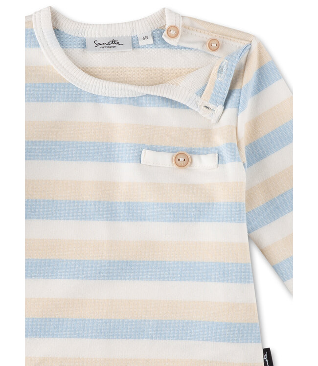 Sanetta Fiftyseven Baby Jungen Shirt Off-White