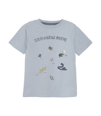 Minymo T-Shirt Blue Fog