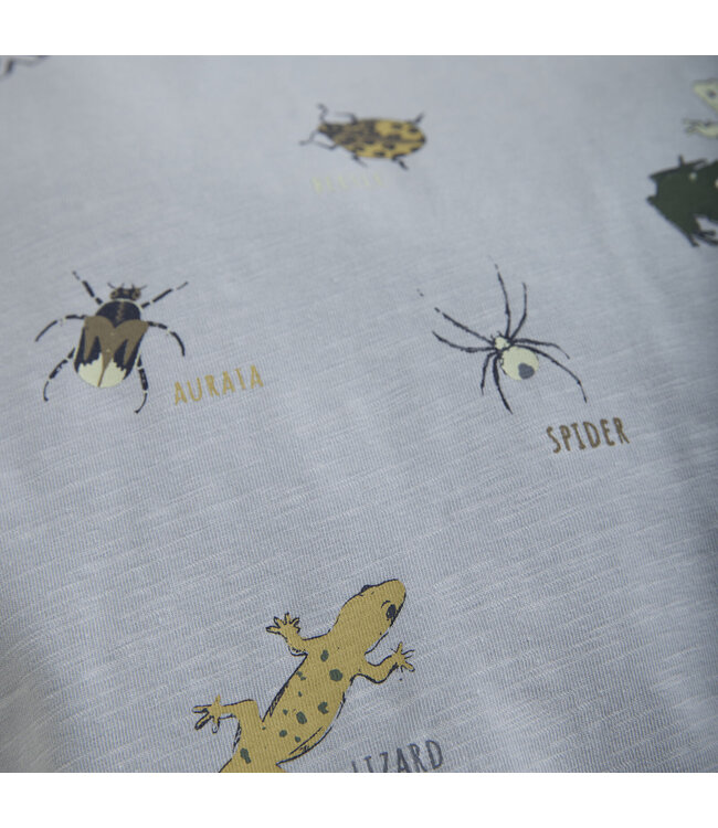 Minymo T-Shirt Blue Fog