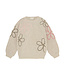 Minymo Mädchen Strickpullover Marshmallow White