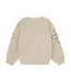 Minymo Mädchen Strickpullover Marshmallow White
