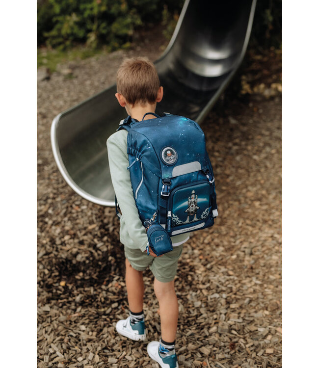 Beckmann Schulrucksack Classic 6-teiliges Set, Space Mission
