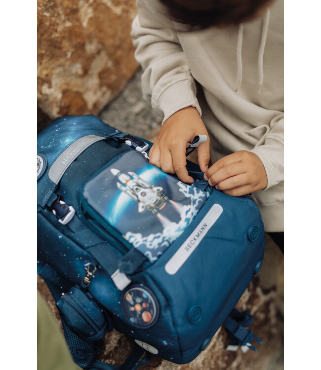 Beckmann Schulrucksack Classic 6-teiliges Set, Space Mission