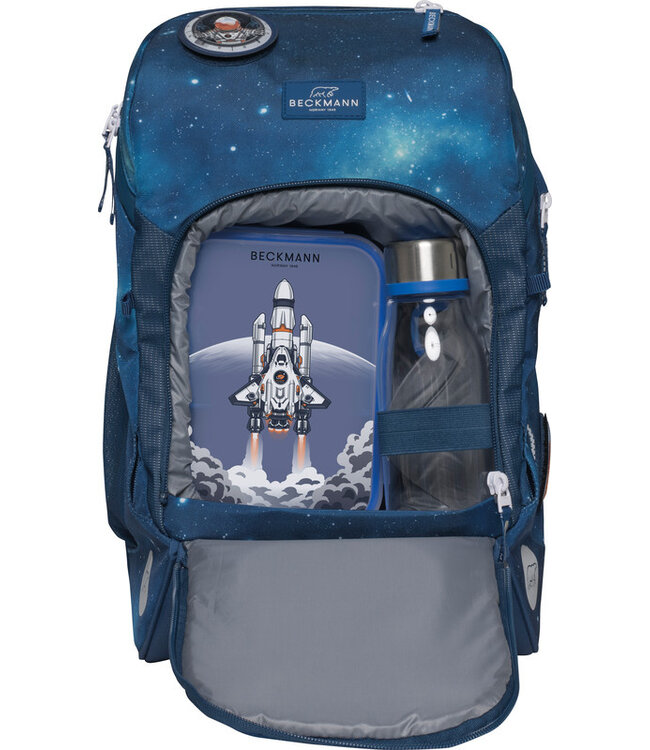 Beckmann Schulrucksack Active Air FLX 6-teiliges Set, Space Mission