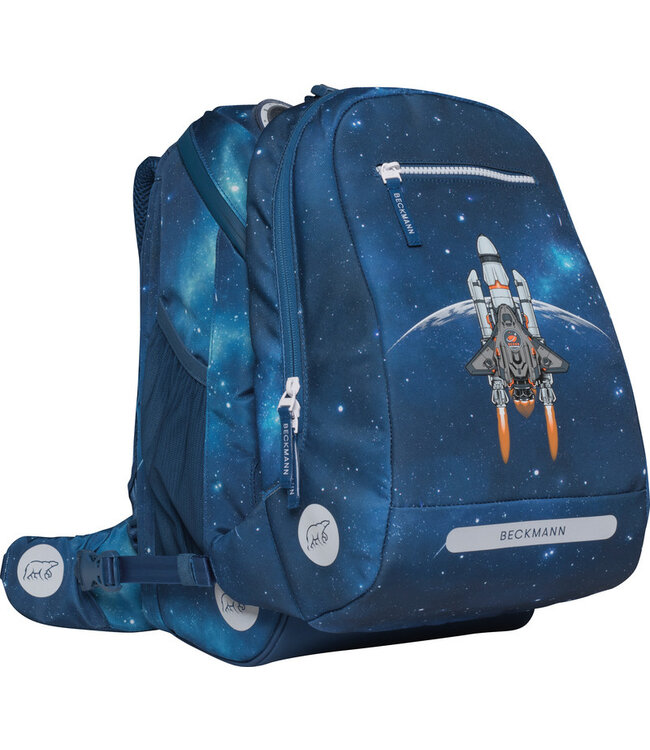 Beckmann Schulrucksack Active Air FLX 6-teiliges Set, Space Mission