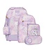 Beckmann Schulrucksack Active Air FLX 6-teiliges Set, Unicorn Princess Purple