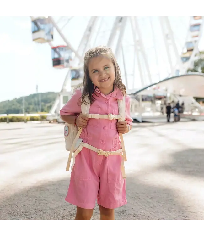 Beckmann Schulrucksack Active Air FLX 6-teiliges Set, Yellow Heart