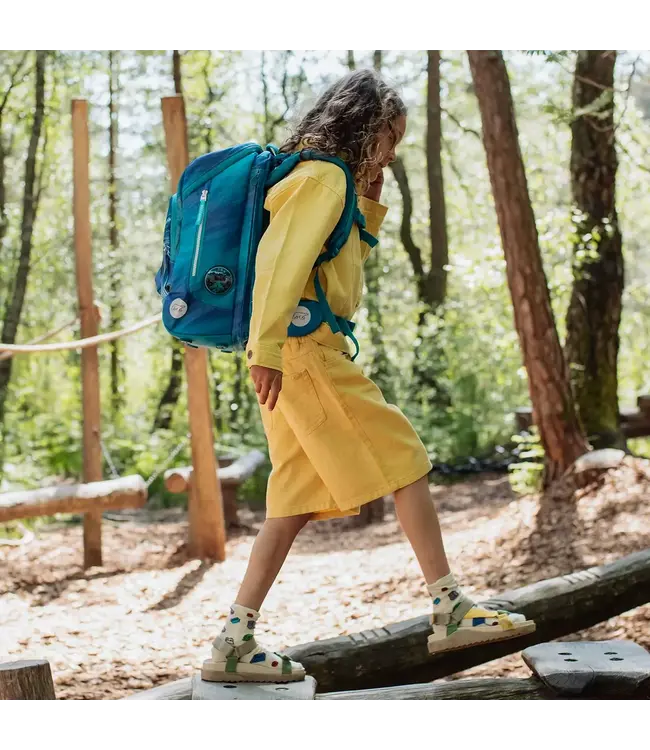 Beckmann Schulrucksack Active Air FLX 6-teiliges Set, Racing