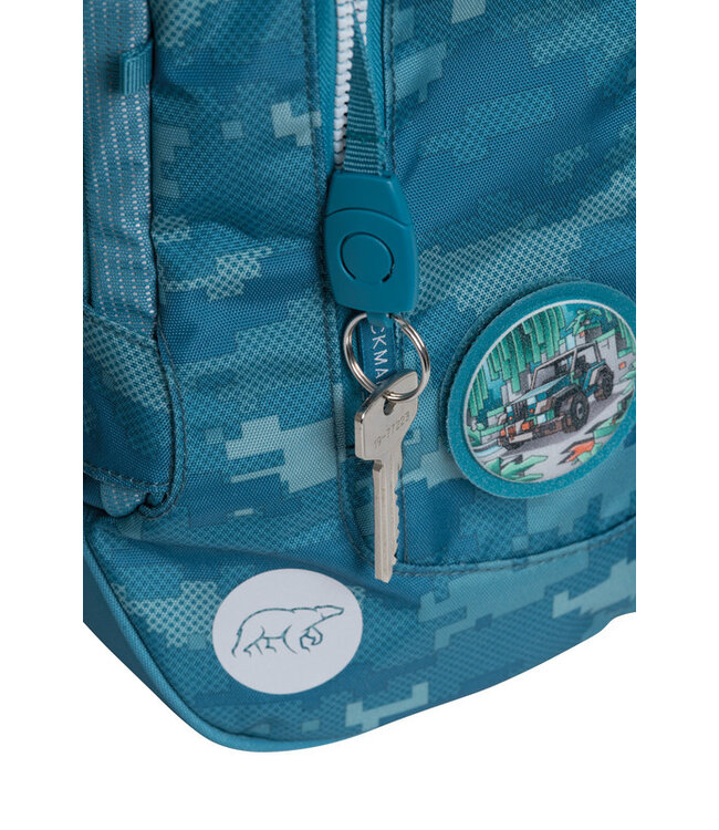 Beckmann Schulrucksack Active Air FLX 6-teiliges Set, Jungle Game