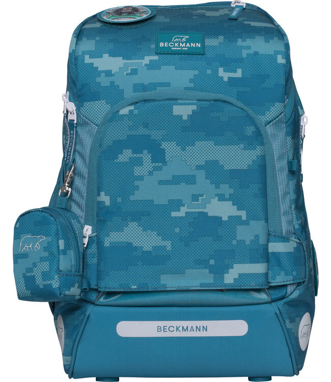 Beckmann Schulrucksack Active Air FLX 6-teiliges Set, Jungle Game