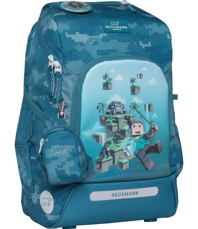 Beckmann Schulrucksack Active Air FLX 6-teiliges Set, Jungle Game