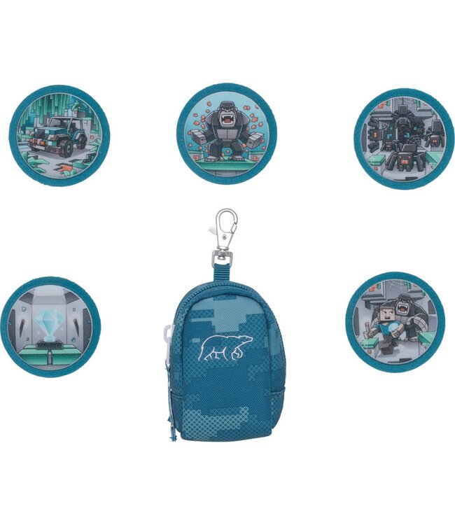 Beckmann Schulrucksack Active Air FLX 6-teiliges Set, Jungle Game