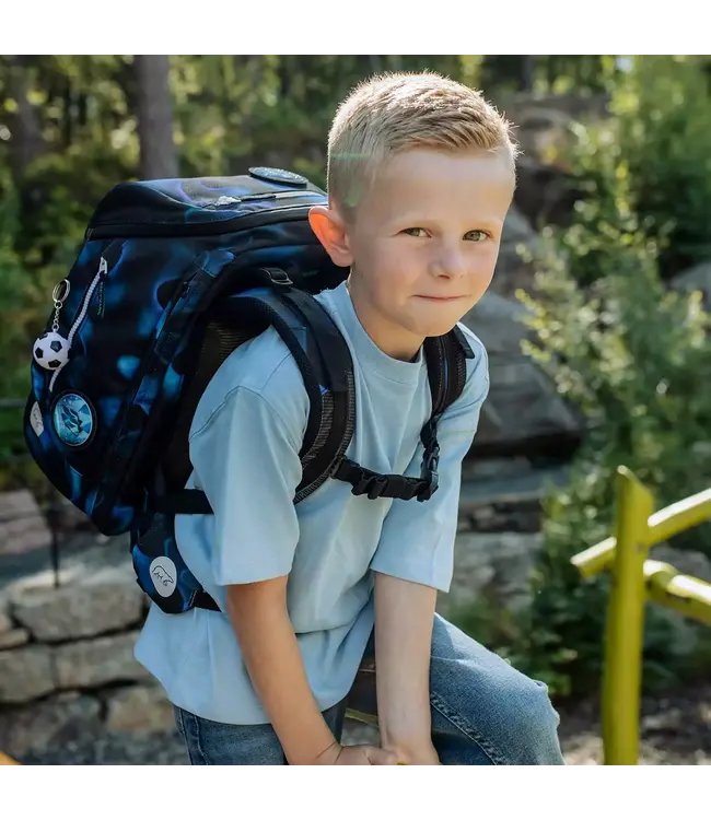 Beckmann Schulrucksack Active Air FLX 6-teiliges Set, Magic League