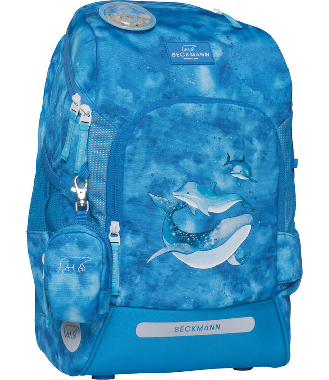 Beckmann Schulrucksack Active Air FLX 6-teiliges Set, Ocean
