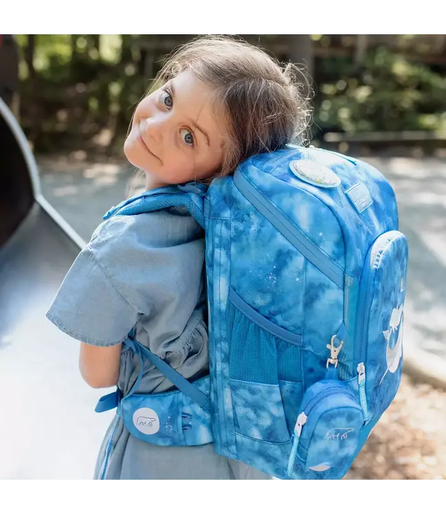 Beckmann Schulrucksack Active Air FLX 6-teiliges Set, Ocean