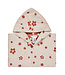 Sterntaler Badeponcho Bauernhof mit Motiv Blumen