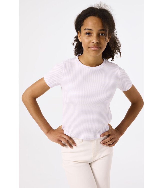 Garcia Mädchen T-Shirt Streifenmuster