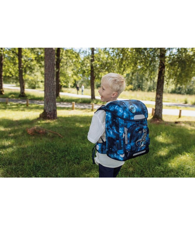 Beckmann Schulrucksack Classic 6-teiliges Set, Tech Rex