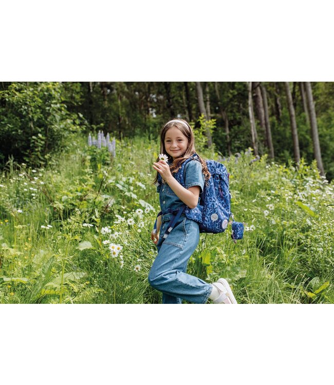 Beckmann Schulrucksack Classic 6-teiliges Set, Cheeta