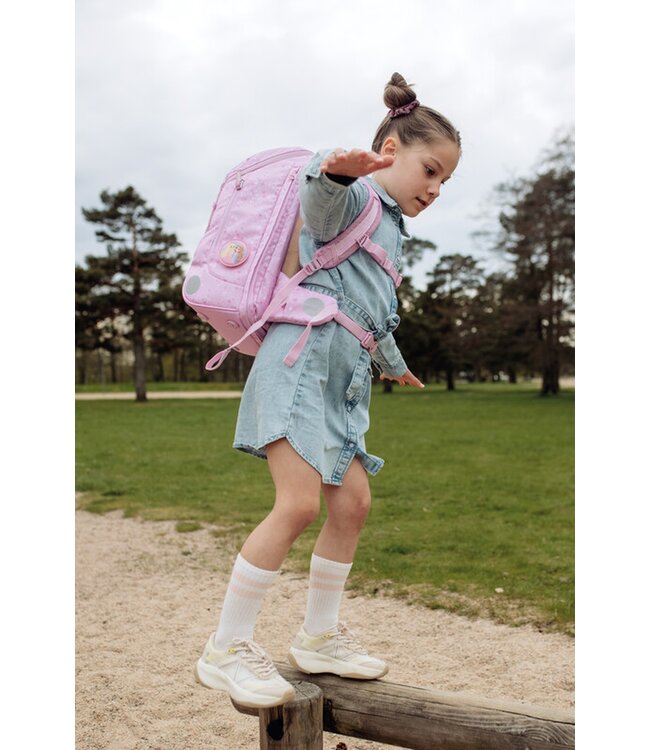 Beckmann Schulrucksack Classic 6-teiliges Set, Rosie