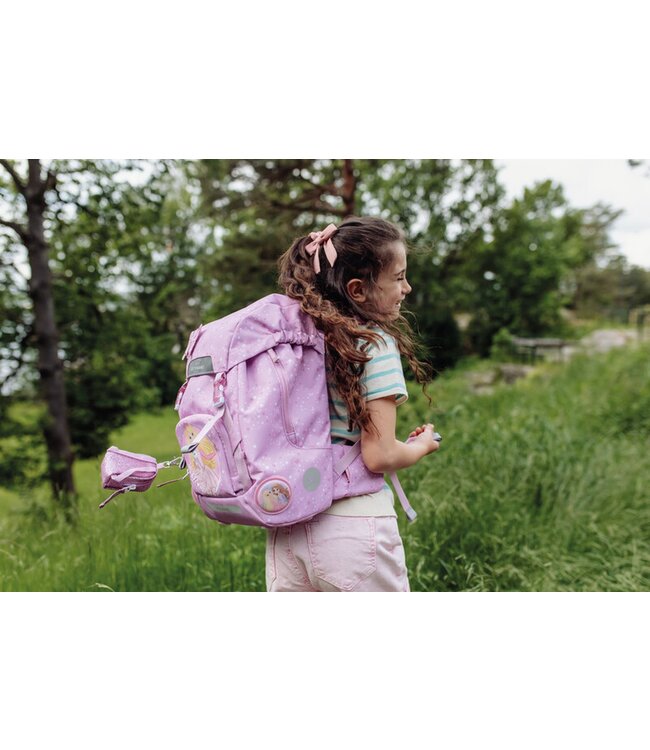 Beckmann Schulrucksack Classic 6-teiliges Set, Rosie