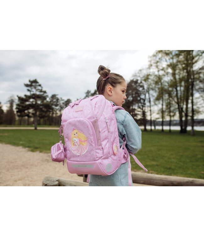 Beckmann Schulrucksack Classic 6-teiliges Set, Rosie