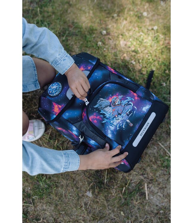 Beckmann Schulrucksack Classic 6-teiliges Set, Ninja Ele