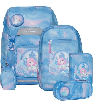 Beckmann Schulrucksack Classic  6-teiliges Set Fairytale