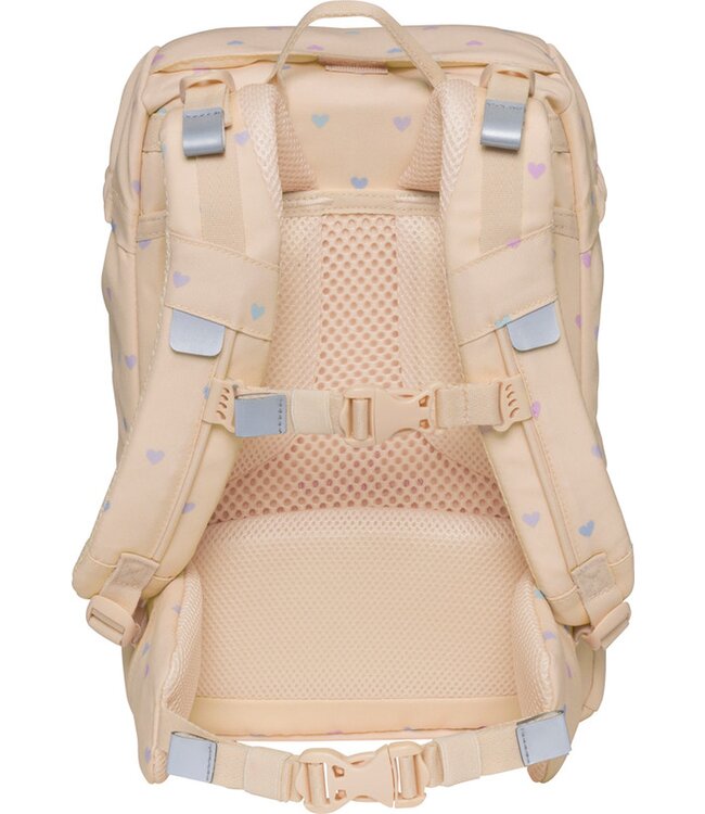 Beckmann Schulrucksack Classic  6-teiliges Set Yellow Heart