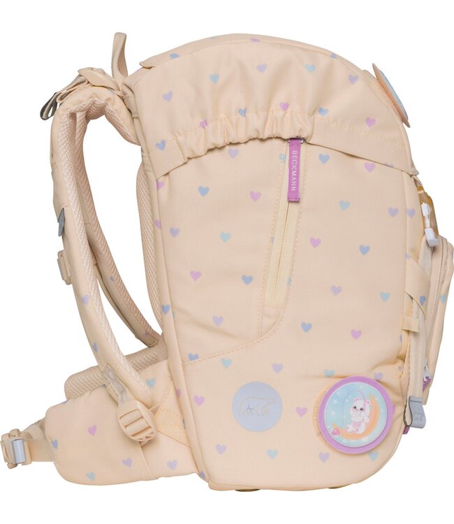 Beckmann Schulrucksack Classic  6-teiliges Set Yellow Heart