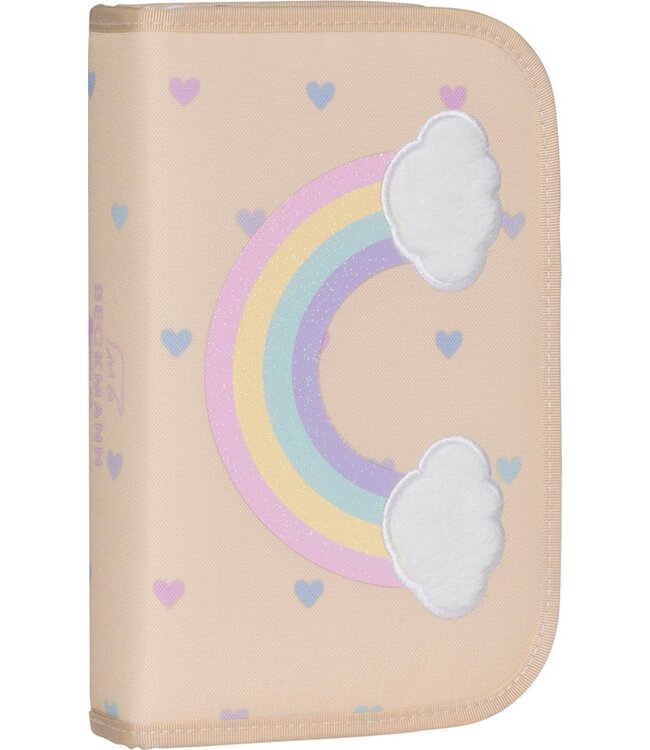 Beckmann Schulrucksack Classic  6-teiliges Set Yellow Heart