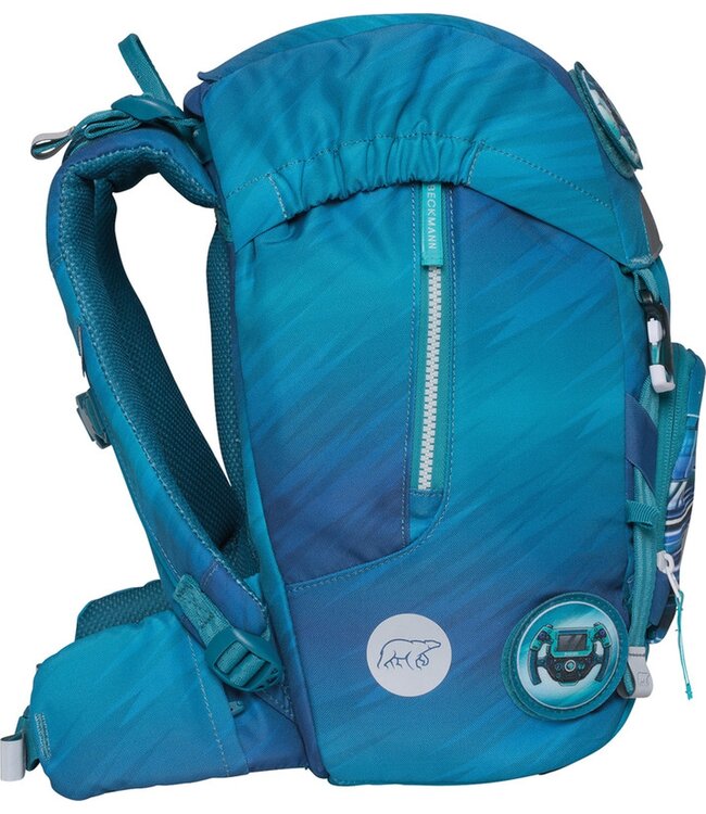 Beckmann Schulrucksack Classic  6-teiliges Set Racing